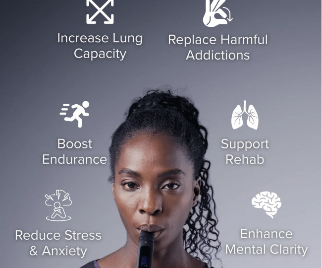 Розумний дихальний тренажер The Inex-Air